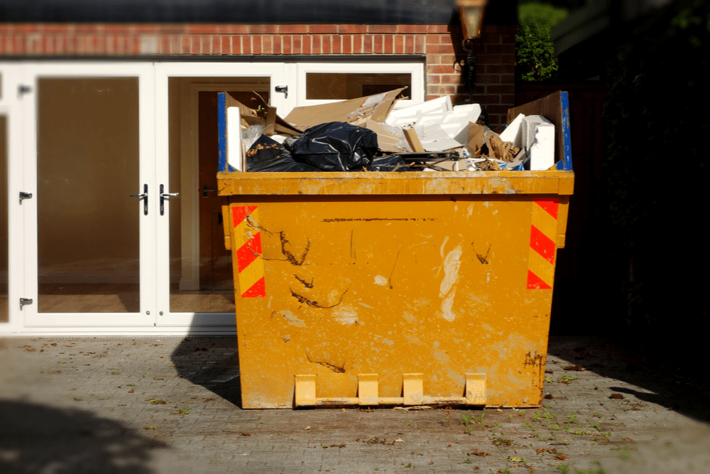 what waste can go in a skip